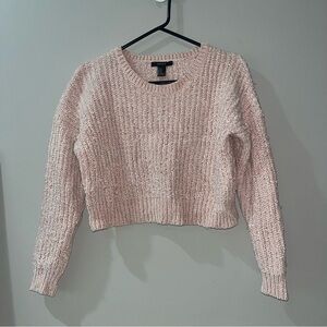 Forever 21 Soft Pink Cowl Neck Sweater